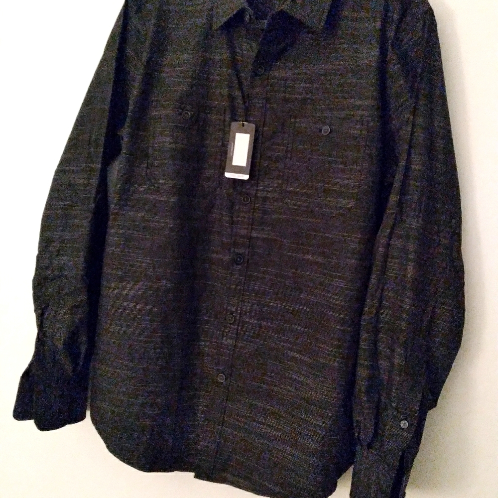 Beverly hills polo club man's long sleeve button